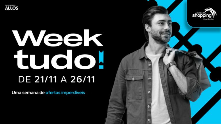 “Week Tudooo”: Center Shopping tem Black Friday com até 70% de desconto e cupons que dão direito a sorteio de uma picape 0km, na promoção de Natal