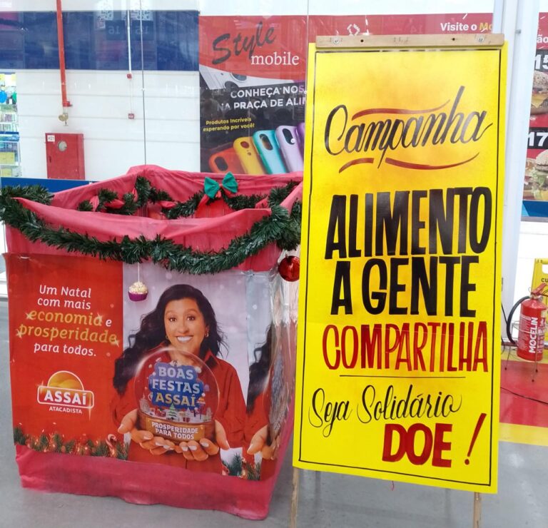 Instituto Assaí promove campanha de Natal “Alimento a Gente Compartilha”