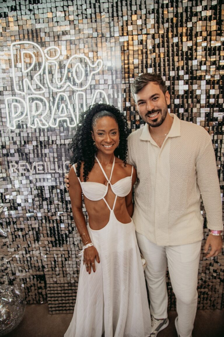 Famosos curtem a virada na segunda edição do Rio Praia Réveillon comandada pelo RP Alan Victor