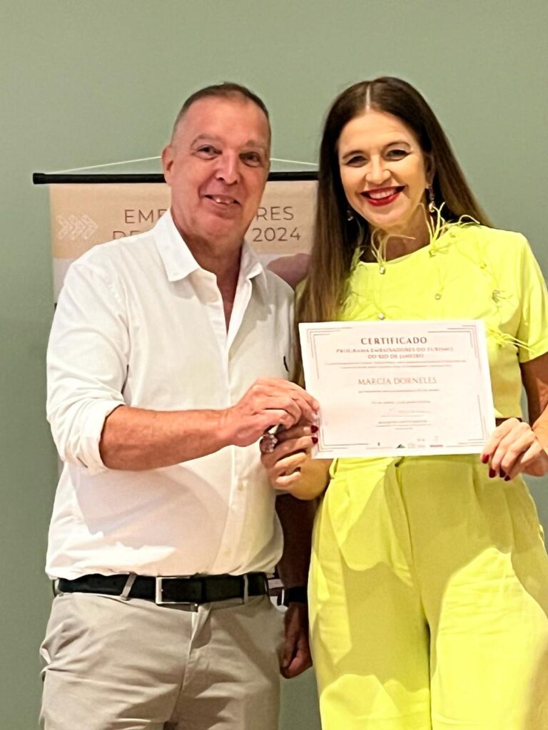 Márcia Dornelles ex atriz e empresária é uma das novas embaixadoras do turismo do Rio de Janeiro
