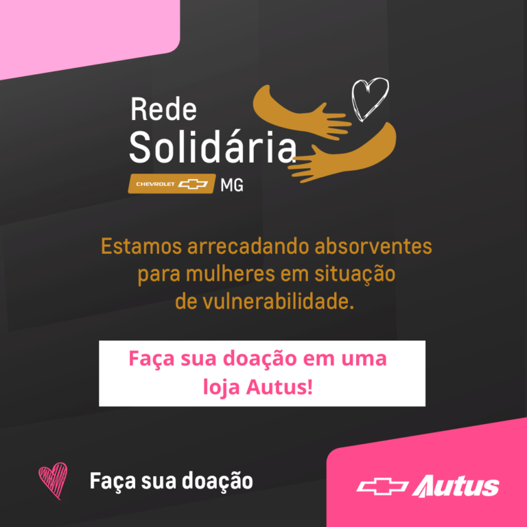 Autus Chevrolet lança a Campanha Rede Solidária