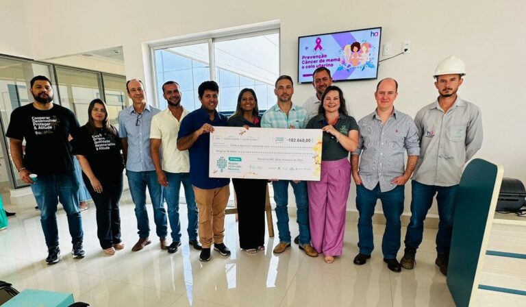 Região do Cerrado Mineiro doa R$ 102.060 para o 1º Hospital de Amor de Minas Gerais