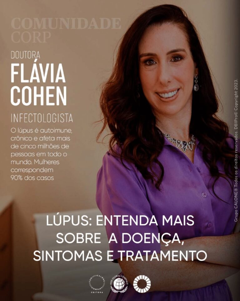 Revista Comunidade Corp traz especialistas da saúde; médica comenta sobre o lúpus