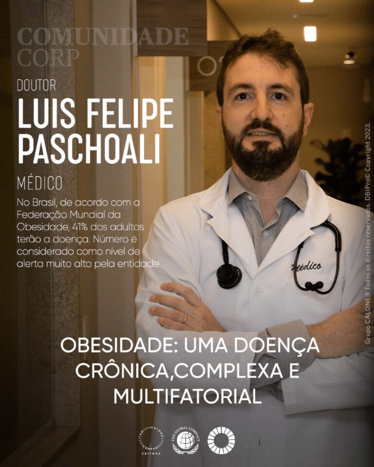 Revista Comunidade Corp traz especialistas da saúde; médico explica sobre a obesidade