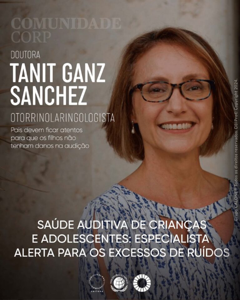 Revista Comunidade Corp convida otorrino para explicar as causas de zumbido nos ouvidos de crianças e adolescentes