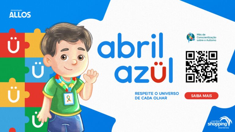 Abril Azul: Center Shopping passa a disponibilizar gratuitamente abafadores, cordão de identificação e brinquedos sensoriais