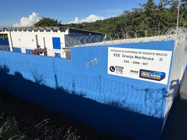 Estação Elevatória de Esgoto da Granja Marileusa inicia operação