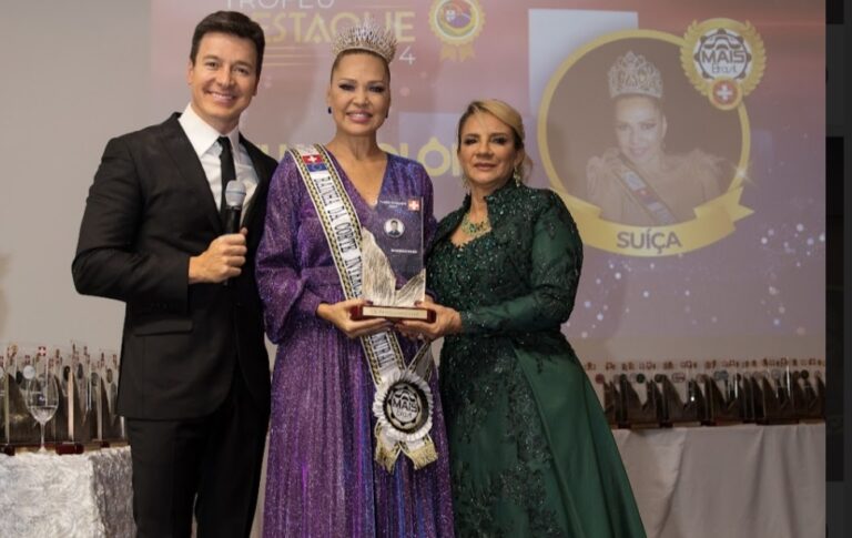 Elly Poloni recebe o Troféu Destaque 2024