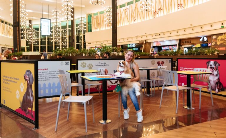 Uberlândia Shopping oferece espaço exclusivo para famílias com pets