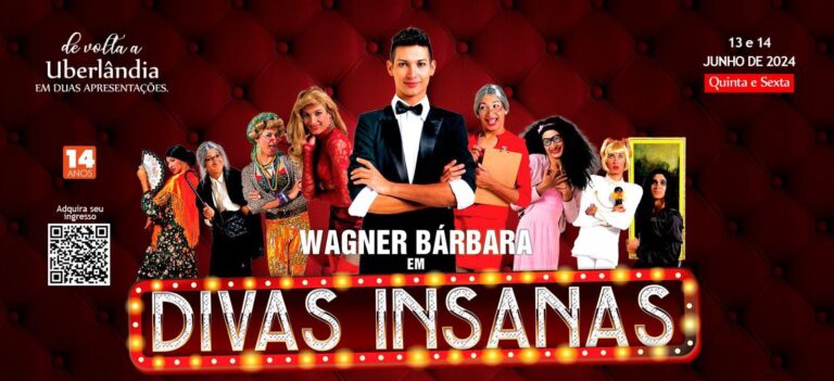 Grupo ArtPalco apresenta espetáculo “Divas Insanas” em Uberlândia