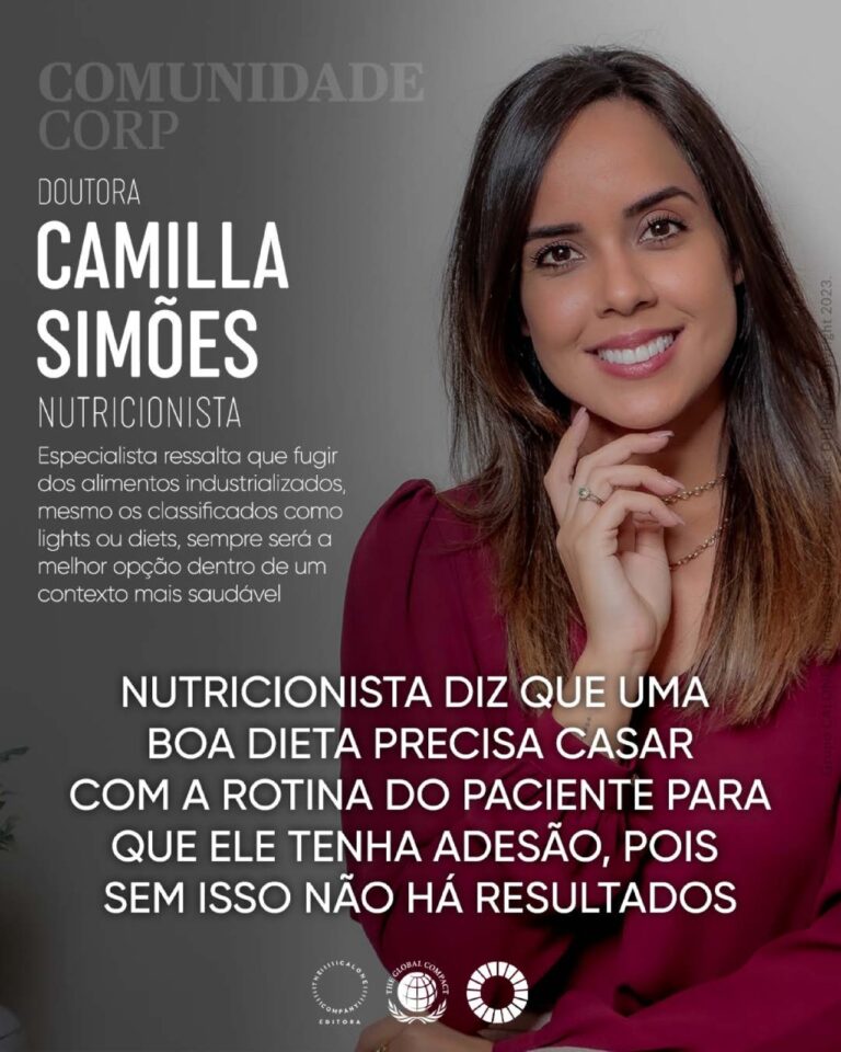 Revista Comunidade Corp conversa com nutricionista para falar sobre emagrecimento; dietas podem ser saudáveis sem provocar sofrimento