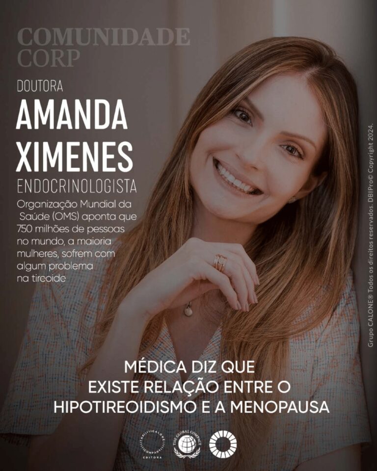 Revista Comunidade Corp entrevista a endocrinologista Amanda Ximenes
