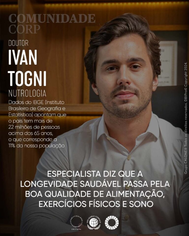 Revista Comunidade Corp conversa com o médico Ivan Togni