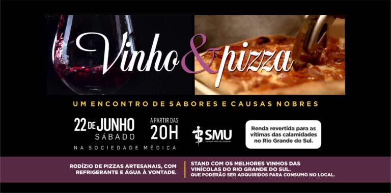 Noite com vinho e pizza irá ajudar vítimas do Sul