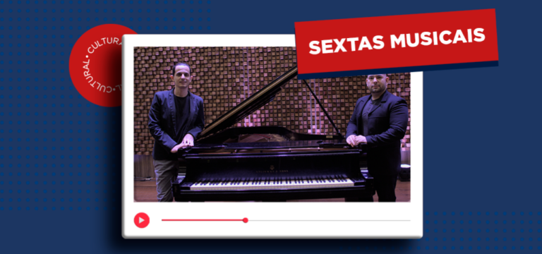 Pablo Marquine e Diogo Monzo levam “Faces do Piano Brasileiro” ao palco do Sextas Musicais