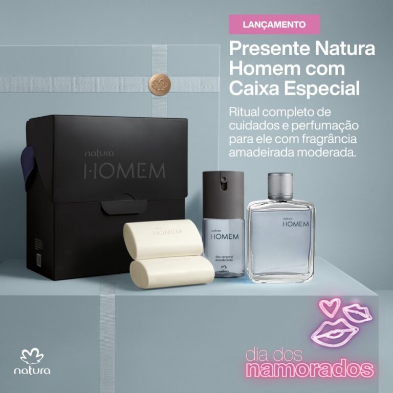 Kits de colônias e hidratantes são excelentes opções para presentear no Dia dos Namorados