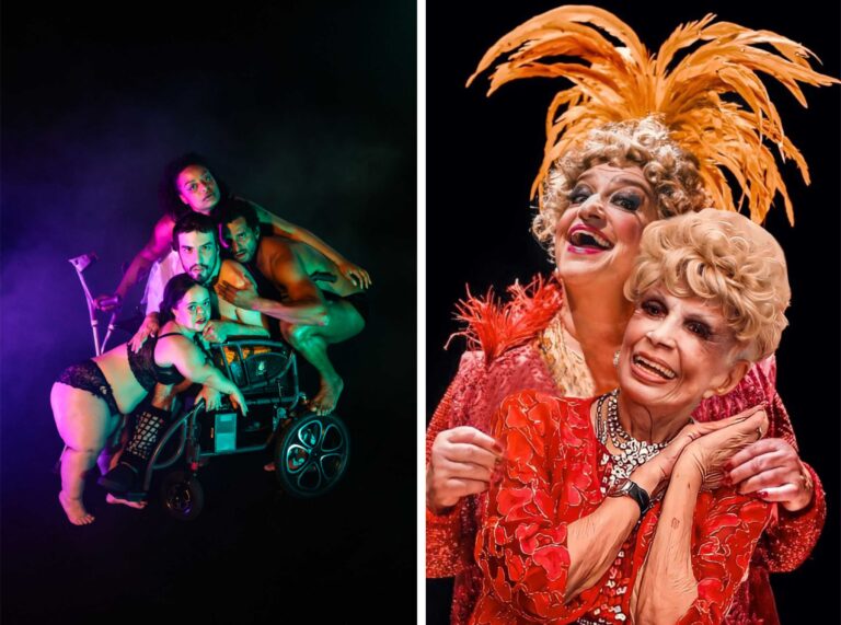 “Nasci pra ser Dercy” e “Meu corpo está aqui” são as duas atrações deste final de semana em Uberlândia