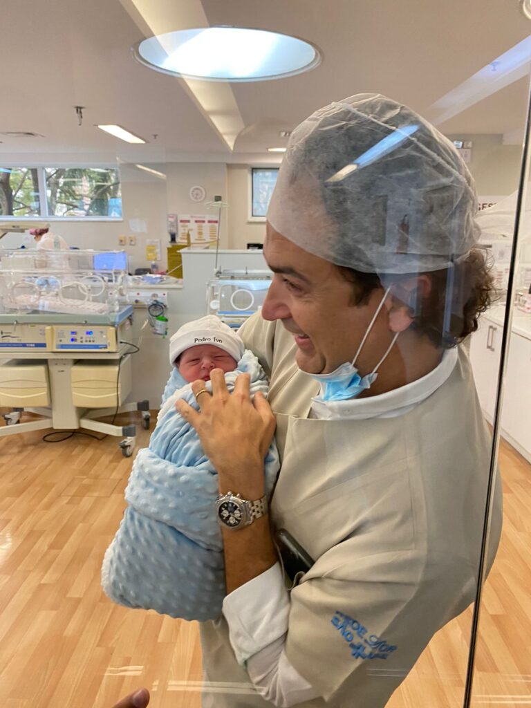 Nasce o herdeiro dos empresários Ivo e Aline Barroso