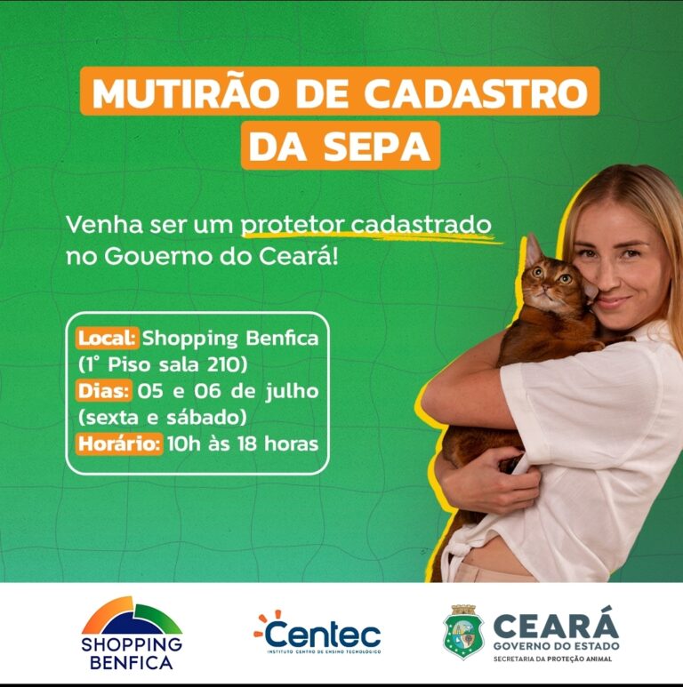 Mutirão de cadastro da Sepa para protetores