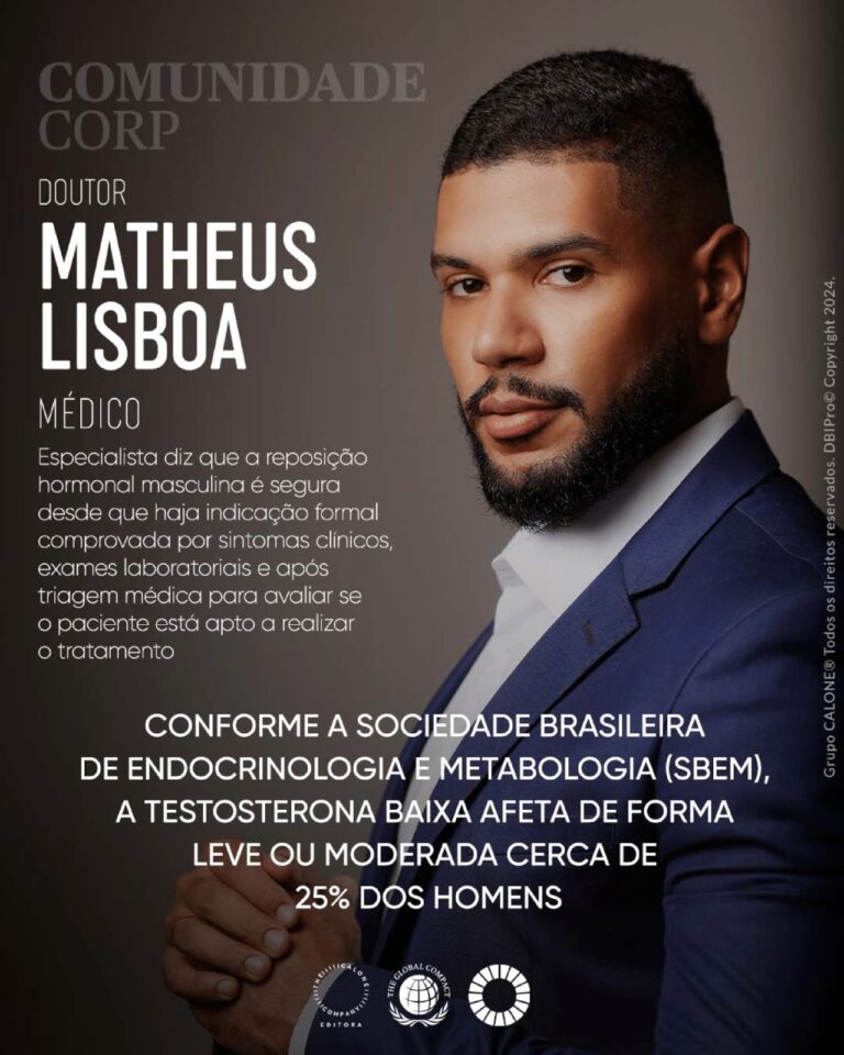 Revista Comunidade Corp conversa com o médico Matheus Lisboa