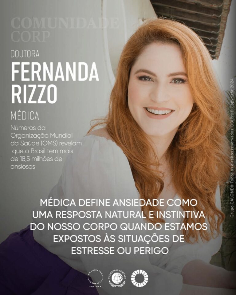 Revista Comunidade Corp entrevista a médica Fernanda Rizzo