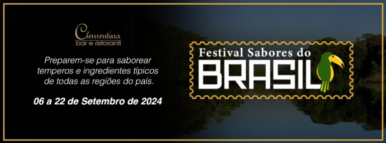 Clementina Bar e Ristoranti promove festival gastronômico inspirado nos sabores do Brasil