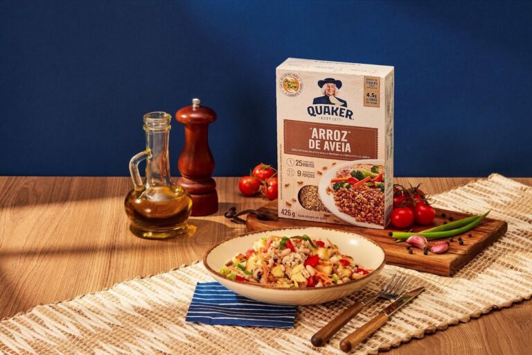 “Arroz” de Aveia Quaker: Campanha promove versatilidade do ingrediente na cozinha e conscientiza sobre combate à fome