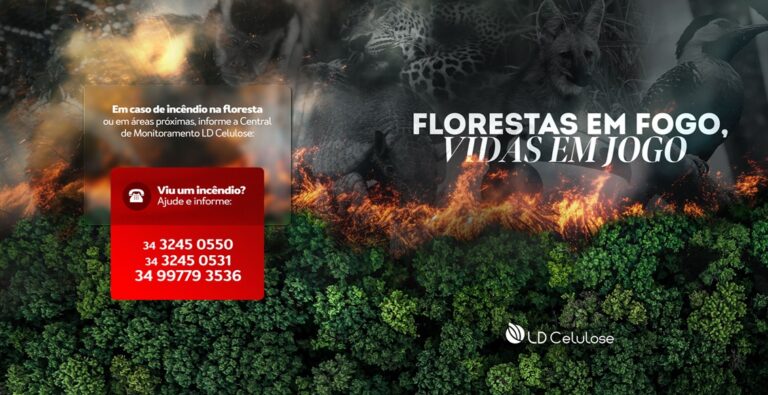 LD Celulose promove Campanha de Combate a Incêndios Florestais