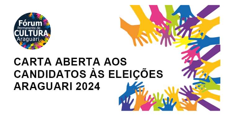 Fórum Permanente de Cultura de Araguari apresenta carta aos candidatos às eleições 2024