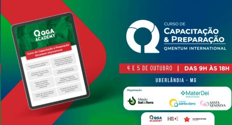 Missão Sal da Terra e Rede Mater Dei promovem capacitação em Metodologia Qmentum International da Qualtiy Global Alliance