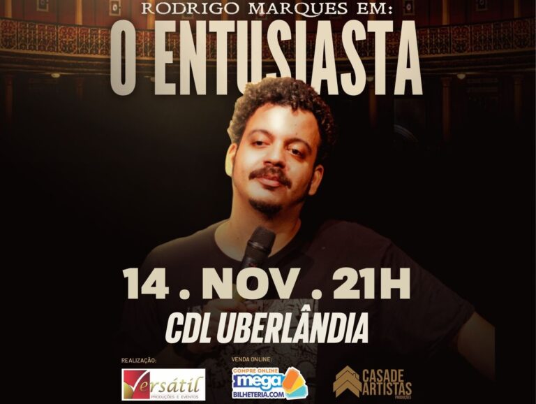 Rodrigo Marques se apresenta em Uberlândia