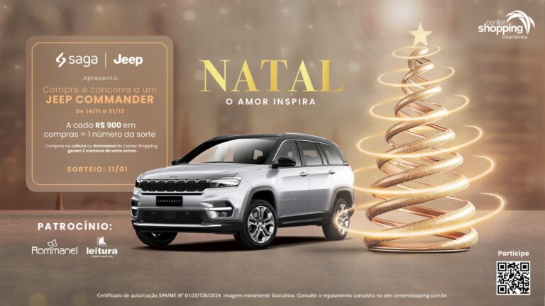 Center Shopping possui campanha de Natal com diversas atividades e horário especial para o período