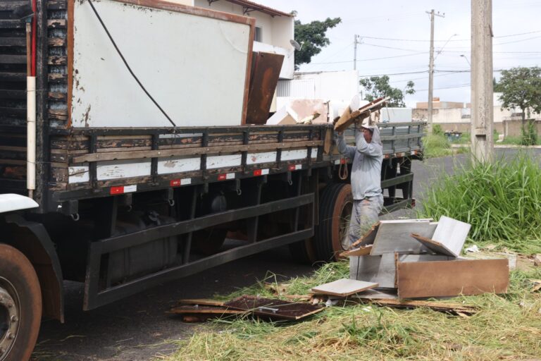 Prefeitura de Uberlândia realiza serviços de capina, roçagem e cata-treco nesta terça-feira (7)