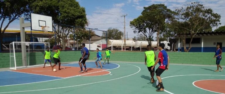 Núcleos e poliesportivos da Prefeitura de Uberlândia são ótimas opções de recreação durante as férias escolares