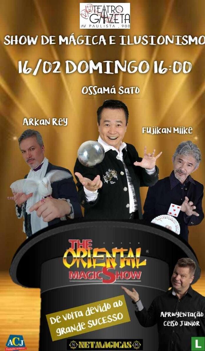 ORIENTAL Magic Show faz Sucesso no Teatro Gazeta