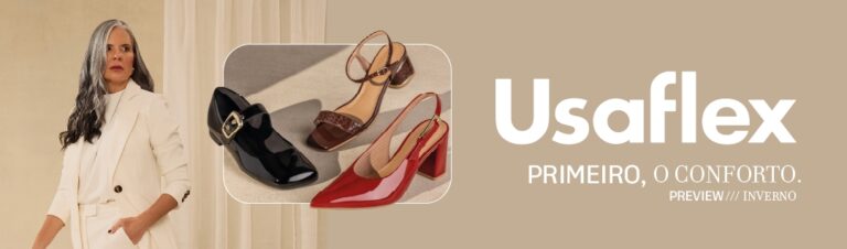 Primeiro, o conforto: Usaflex lança Preview de Inverno 2025
