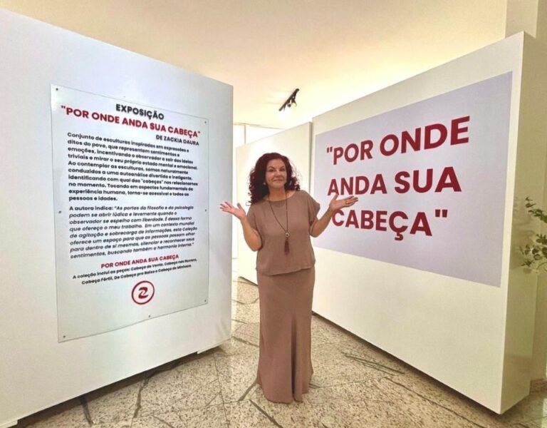 Exposição “Por Onde Anda Sua Cabeça” de Zackia Daura celebra os 62 anos de Três Marias