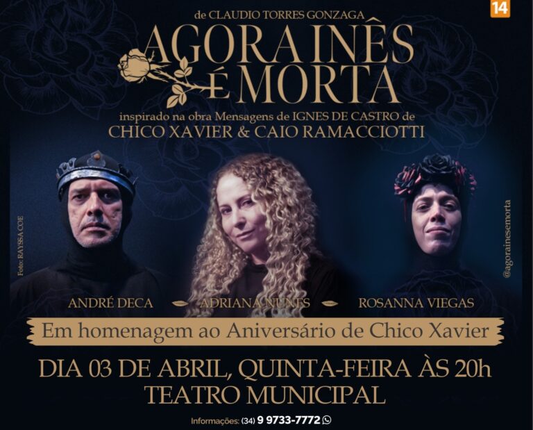 Inês, a Rainha Morta, levada aos palcos em peça inédita