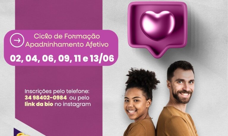 Ciclo de Formação prepara novos voluntários para o Apadrinhamento Afetivo em Uberlândia