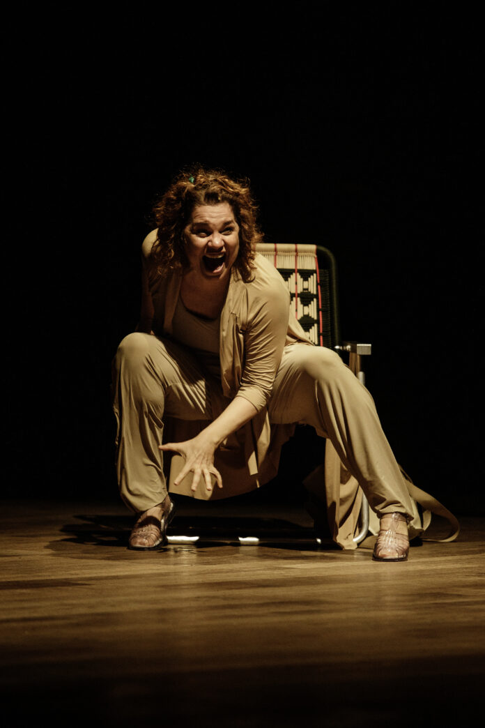 Isabel Teixeira em “JANDIRA - Em Busca do Bonde Perdido”.Direção: Marcos Caruso