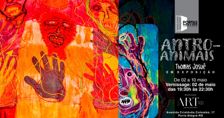 Antro-Animais: A Arte de Thomas Josué no Coração da Bienal do Mercosul