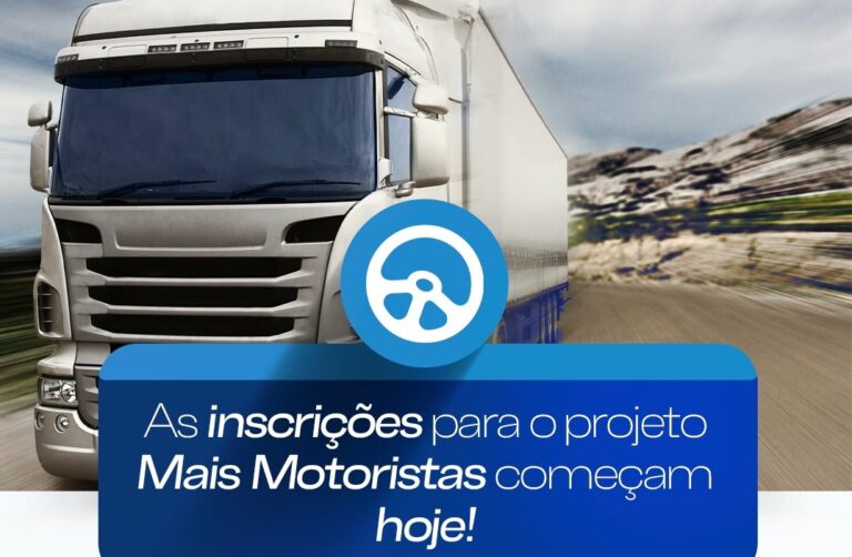 SEST SENAT lança edição do Projeto Mais Motoristas para qualificação gratuita de profissionais do transporte