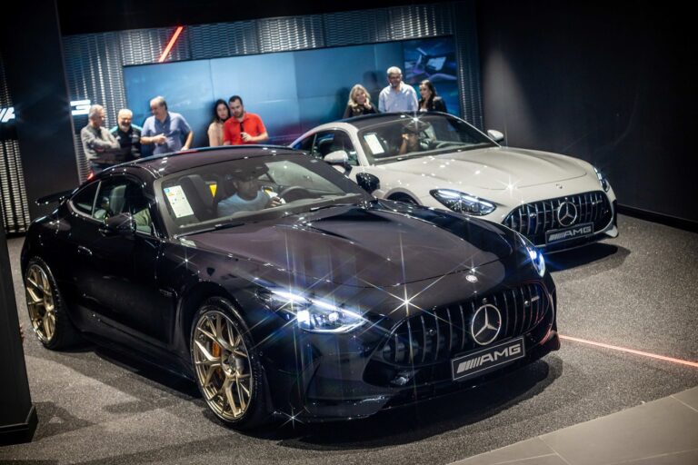 Evento de lançamento do Mercedes-AMG GT 63 S E Performace Coupé em BH celebra excelência da alta performance