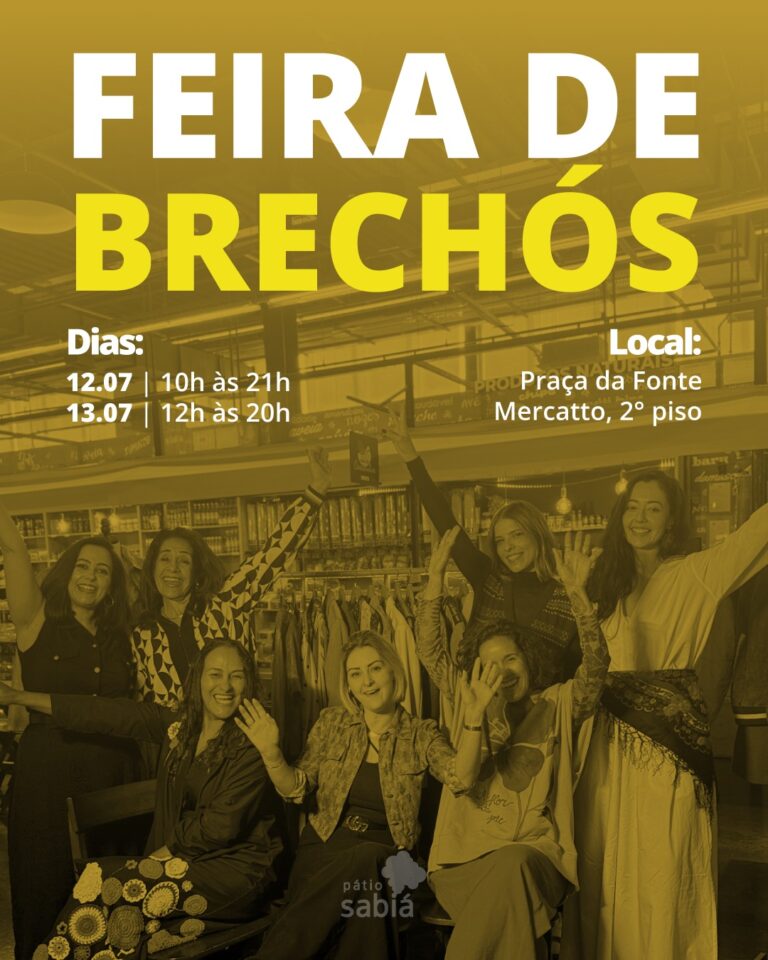 Moda circular em destaque: 2ª edição da Circule Brechós reforça consumo consciente no Pátio Sabiá