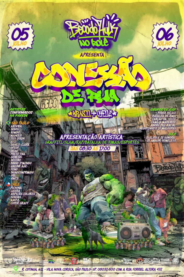 Waldir Grisolia apresenta no BecodoHulk uma atração de pura arte em São Paulo