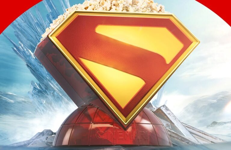 Cinemark do Uberlândia Shopping tem programação que reúne ‘Superman’, ‘Smurfs’, ‘Jurassic World’ e ‘Quarteto Fantástico’ com combos temáticos inéditos
