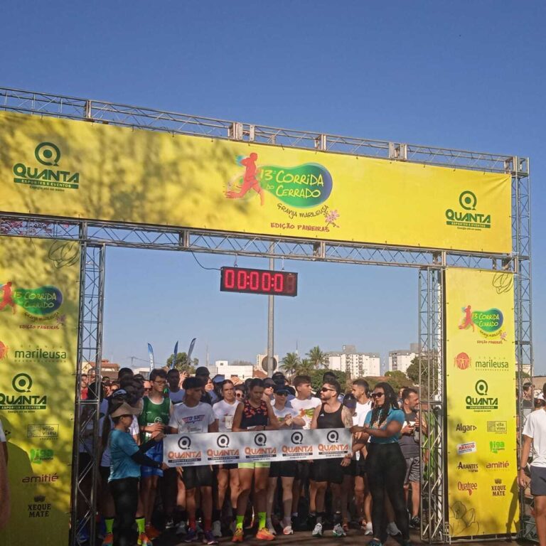 Atletas aprovam trilha na floresta durante a 13ª Corrida do Cerrado