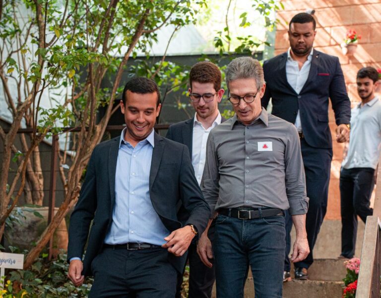 Luiz Passos, jovem liderança mineira, recebe governador Zema e amplia protagonismo político e empresarial