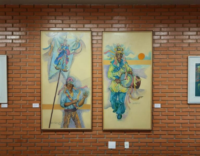 Yara Tupynambá apresenta seus festejos, cores e ritmos durante exposição em São Gotardo