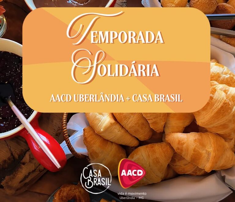 Temporada Solidária: Casa Brasil promove ação em prol da AACD Uberlândia